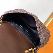 Load image into Gallery viewer, YSL Niki Medium Chain Bag In Raffia