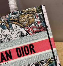 Load image into Gallery viewer, Christian Dior Small Book Tote Bag