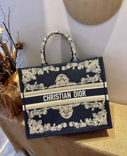 Load image into Gallery viewer, Christian Dior Book Tote Bag
