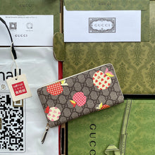 Load image into Gallery viewer, Gucci Les Pommes Zip Around Wallet