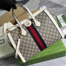 Load image into Gallery viewer, Gucci Ophidia GG Medium Tote Bag