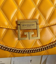 Load image into Gallery viewer, Givenchy GV3 Medium Bag In Diamond Quilted Leather