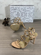 Load image into Gallery viewer, Valentino Rockstud Ankle Strap Heels