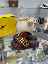 Load image into Gallery viewer, Fendi Fendigraphy Slides