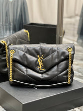 Load image into Gallery viewer, YSL PUFFER MEDIUM BAG IN QUILTED LAMBSKIN