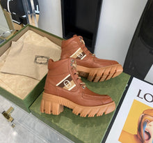 Load image into Gallery viewer, Gucci Ankle Boots With Interlocking G