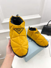 Load image into Gallery viewer, Prada Paddled Nylon Slip on Shoes