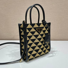 Load image into Gallery viewer, Prada symbole Jacquard fabric Micro Bag