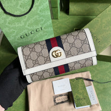Load image into Gallery viewer, Gucci Ophidia GG Continental Wallet