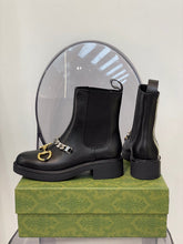 Load image into Gallery viewer, Gucci Chelsea Boot With Chain