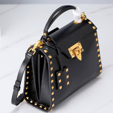 Load image into Gallery viewer, Valentino Garavani Small Rockstud Alcove Grainy Calfskin Bag