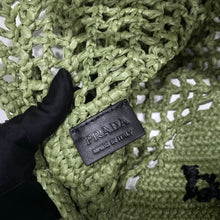 Load image into Gallery viewer, Prada Raffia Tote Bag