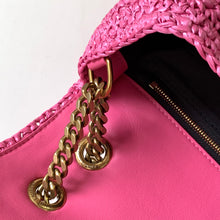Load image into Gallery viewer, YSL Niki Medium Chain Bag In Raffia