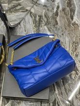 Load image into Gallery viewer, YSL PUFFER MEDIUM BAG IN QUILTED LAMBSKIN
