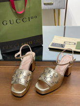 Load image into Gallery viewer, Gucci Interlocking G Studs Sandal