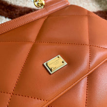 Load image into Gallery viewer, Dolce and Gabbana Medium Sicily Bag In Aria Matelasse Calfskin