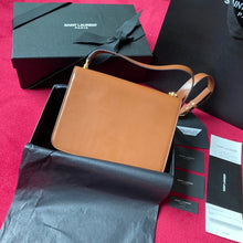 Load image into Gallery viewer, YSL LE CARRE SATCHEL IN BOX SAINT LAURENT LEATHER