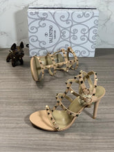 Load image into Gallery viewer, Valentino Rockstud Ankle Strap Heels