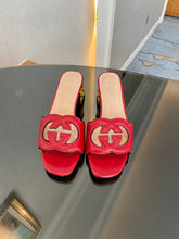 Load image into Gallery viewer, Gucci Interlocking G Cut-out Sandal