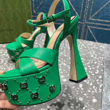 Load image into Gallery viewer, Gucci Interlocking G Studs Sandal