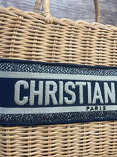 Load image into Gallery viewer, Christian Dior Wicker Basket Bag