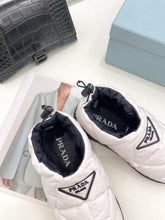 Load image into Gallery viewer, Prada Paddled Nylon Slip on Shoes