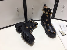 Load image into Gallery viewer, Gucci Leather Boot With Ankle Belt
