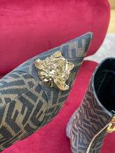 Load image into Gallery viewer, Versace Fendace FF Jaccquard Boots