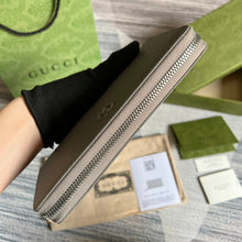 Load image into Gallery viewer, Gucci GG Marmont Zip Around Wallet