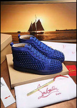 Load image into Gallery viewer, Christian Louboutin Spike High Top Sneakers - LUXURY KLOZETT