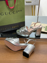 Load image into Gallery viewer, Gucci Interlocking G Studs Sandal