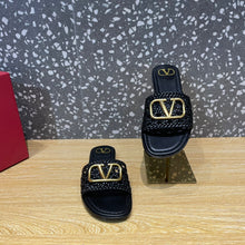 Load image into Gallery viewer, Valentino Vlogo Signature Flat Slide