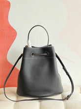 Load image into Gallery viewer, Burberry Leather Small TB Bucket Bag