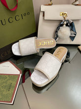 Load image into Gallery viewer, Gucci GG Slide Sandal