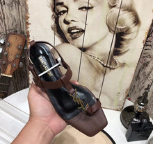 Load image into Gallery viewer, YSL Cassandra Flat Sandals