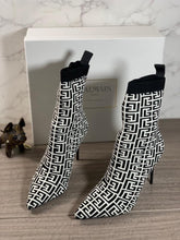 Load image into Gallery viewer, Balmain Skye Stretch Knit Ankle Boot