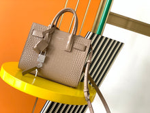 Load image into Gallery viewer, YSL Classic Sac De Jour Nano In Crocodile Shiny Embossed Leather