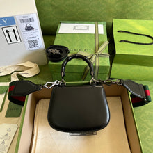 Load image into Gallery viewer, Gucci Small Top Handle Bag With Bamboo