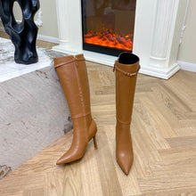 Load image into Gallery viewer, Louis Vuitton Signature Knee High Boot