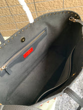 Load image into Gallery viewer, Valentino Garavani Rockstud Calfskin Grainy Tote Bag