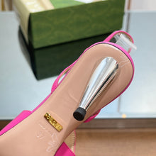 Load image into Gallery viewer, Gucci Blonde Heeled Sandal