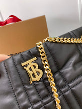 Load image into Gallery viewer, Burberry Small Quilted Lambskin Lola Bucket Bag