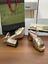 Load image into Gallery viewer, Gucci Interlocking G Studs Sandal