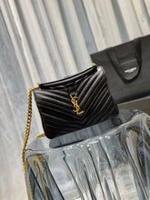 Load image into Gallery viewer, YSL College Medium Quilted leather Bag