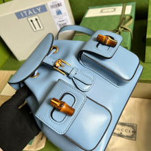 Load image into Gallery viewer, Gucci Bamboo Small Backpack