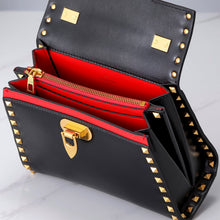 Load image into Gallery viewer, Valentino Garavani Small Rockstud Alcove Grainy Calfskin Bag
