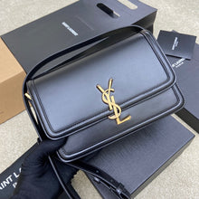 Load image into Gallery viewer, YSL Solferino Medium Satchel In Box Leather