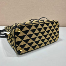 Load image into Gallery viewer, Prada Small symbole Jacquard fabric Bag