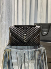 Load image into Gallery viewer, YSL College Large Quilted leather Bag