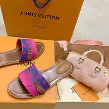 Load image into Gallery viewer, Louis Vuitton Lock it flat Mule